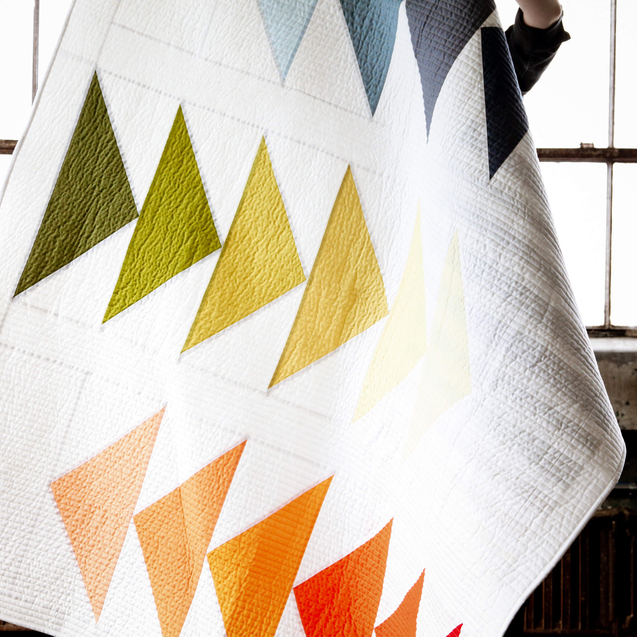 Sliding Geese Quilt Pattern